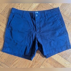 Gap Women's Cotton Navy Blue Shorts